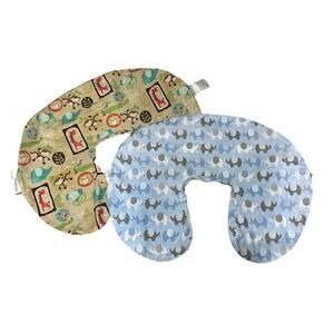 Boppy Brand Pillow Covers Set of 2 Zoo Animals and Elephants